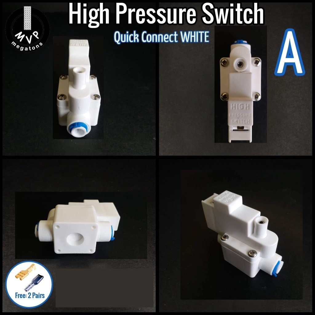 RO High Pressure Switch Valve 1/4OD 24v for RO Booster Pump and Reverse Osmosis System Lazada PH