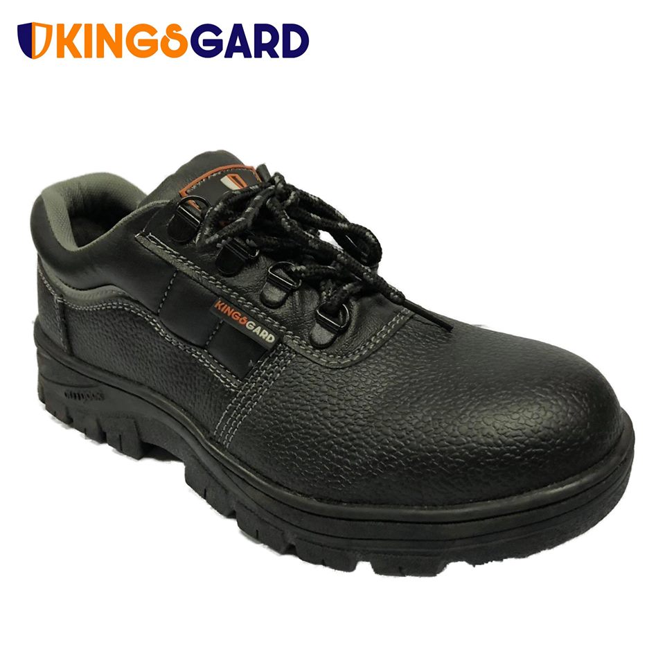 Kingsgard Safety Shoes Armyboy Low Cut Black Steel Toe Shoe w