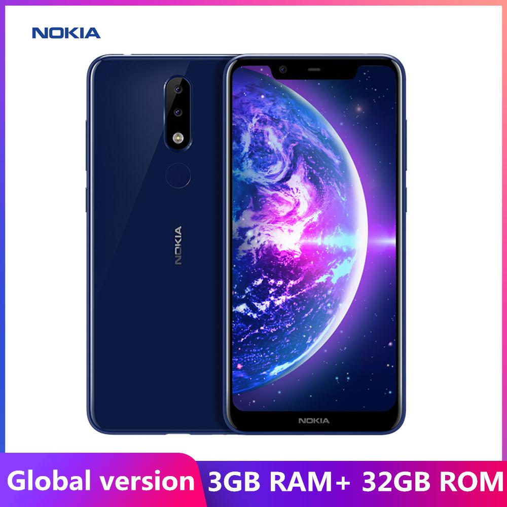 Global verion Original Nokia X5 Smartphone 3G RAM 32G ROM 3 Camera Dual Sim  Cards Fingerprint