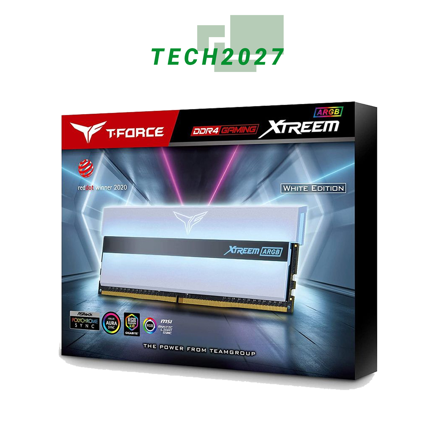 DDR4-5333 16GB 8GB×2 T-FORCE XTREEM RGB