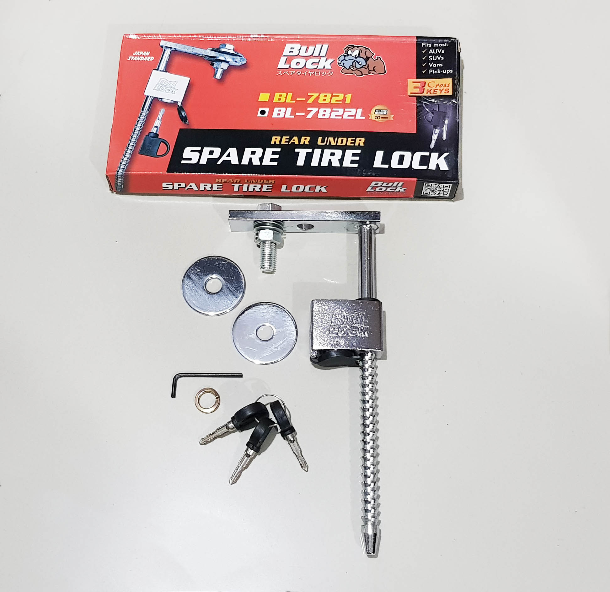 Toyota Hilux Vigo Bull Lock Spare Tire Lock Lazada PH