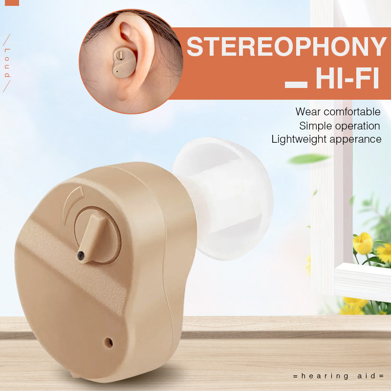 Mini Hearing Aid Amplifier Adjustable Hearing Aid Assistance Kit