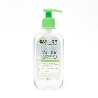 garnier micellar gel wash combination