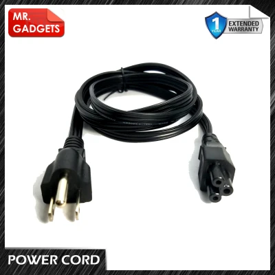 Universal 3 Prong Power Cord for Laptop AC Adapter charger (Heavy Duty)