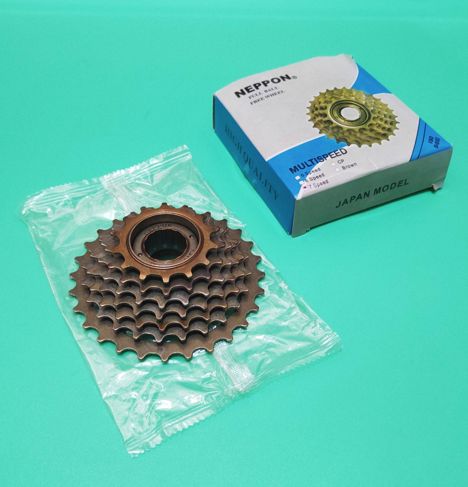 NEPPON Sprocket 7 Speed for MTB Road Bicycle Freewheel Cogs Thread Type