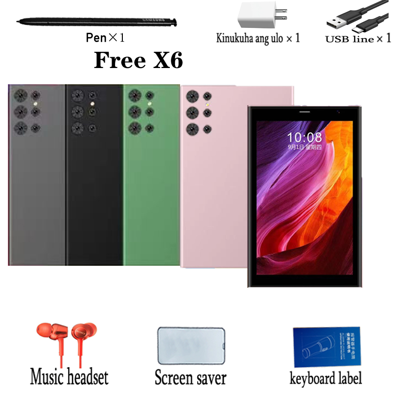 【24H issued+Gifts】Realme tablet 8+256GB Android Tablet Large Screen PC