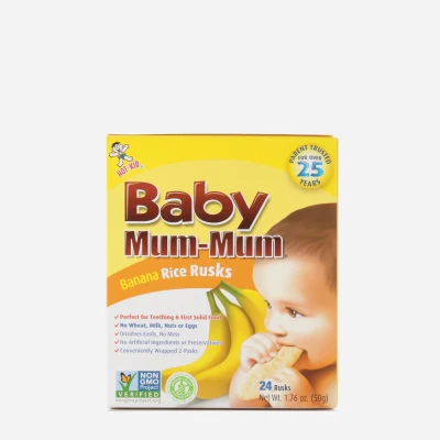 Baby Mum-Mum Rice Rusks 50g – Banana