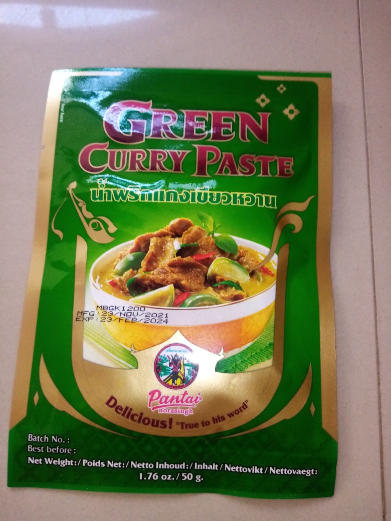Thai Curry Paste RED GREEN YELLOW VERY HOT 50g | Lazada PH