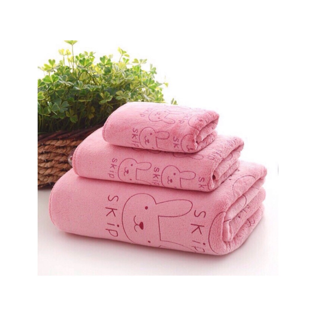 FACE TOWEL/BATH TOWEL 3 IN 1 TOWEL Lazada PH