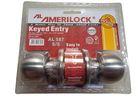 HEAVY DUTY AMERILOCK DOORKNOB AL 587SS | Lazada PH