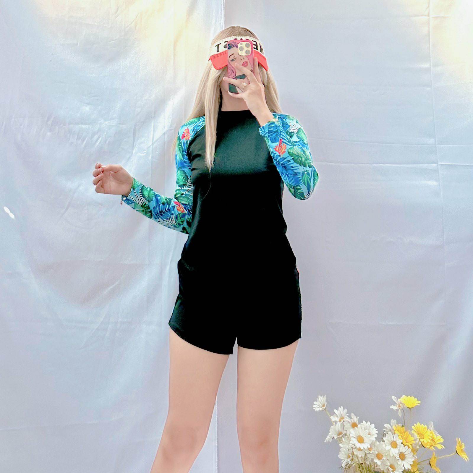 HAWAIIAN RASH GUARD FOR WOMEN (FIT TO SMALL UP TO LARGE) Lazada PH