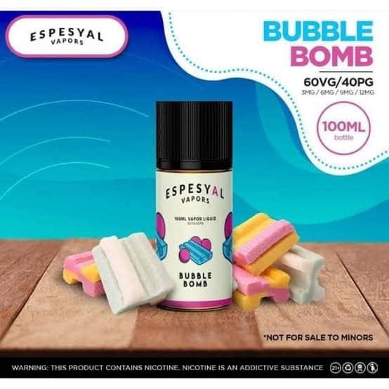 BUBBLE BOMB BY ESPESYAL VAPORS FREEBASE 100ML POD FRIENDLY Lazada PH