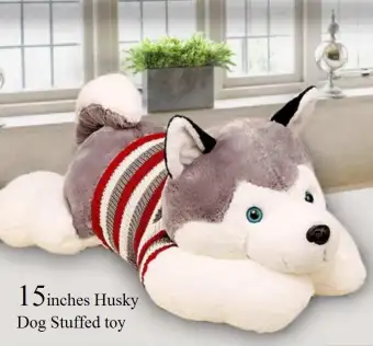 husky stuffed toy