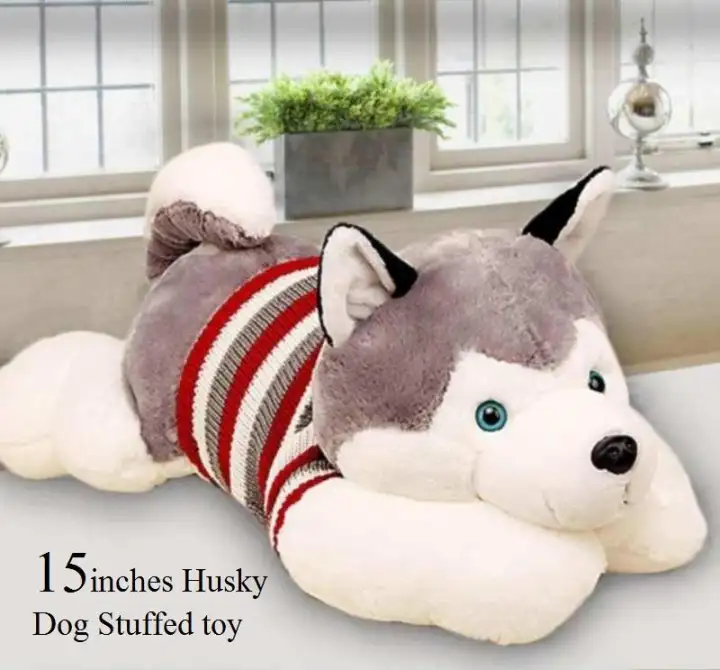 husky dog soft toy