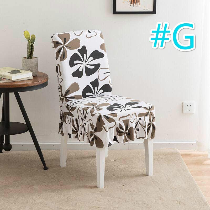 Okey Shop Elastic Chair Cover Modern Seat Protector Dining chair cover