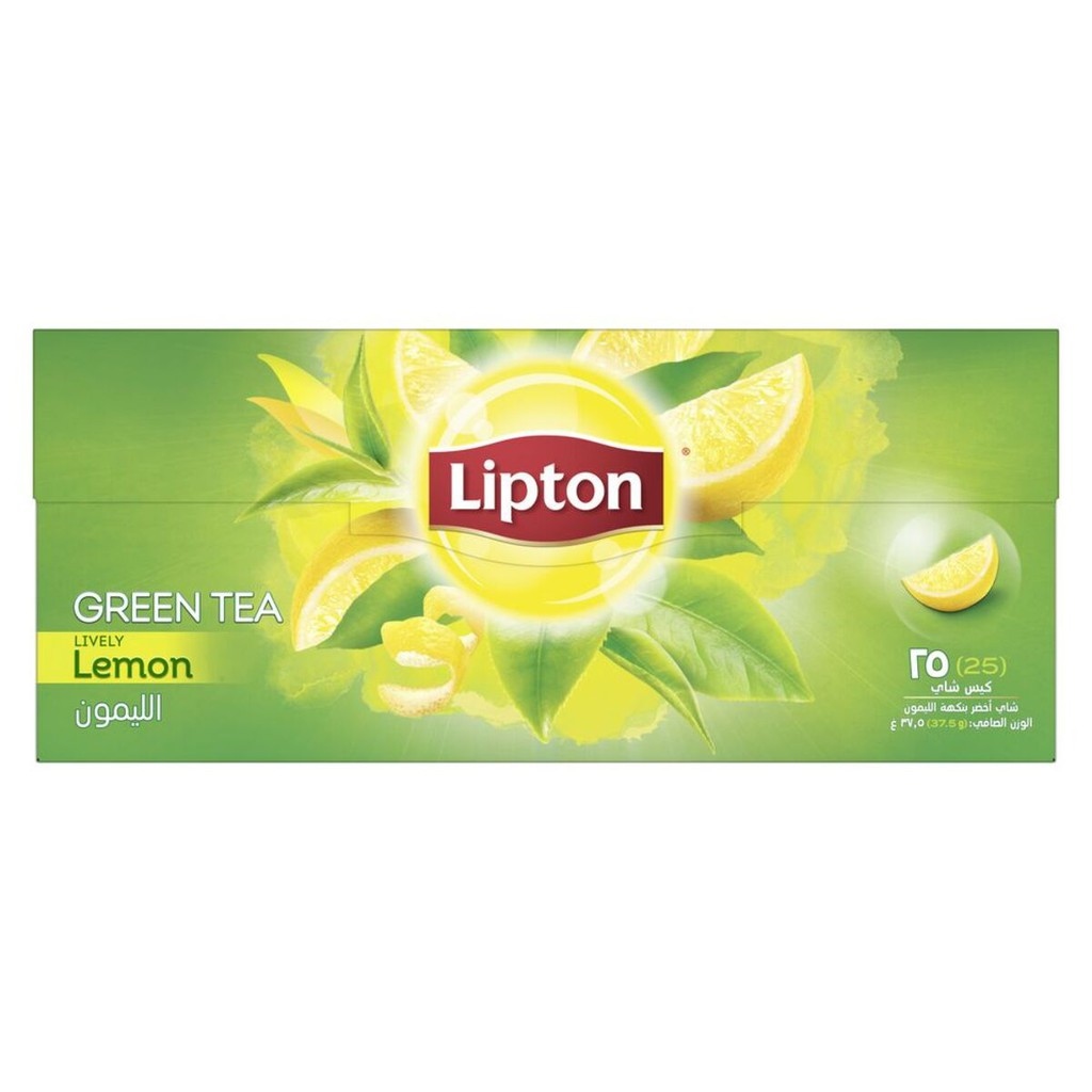 Lipton Tea Green Tea Yellow Label Green Tea with Lemon Food and