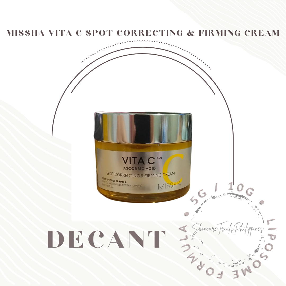 [DECANT] Missha Vita C Plus Ascorbic Acid Spot Correcting & Firming