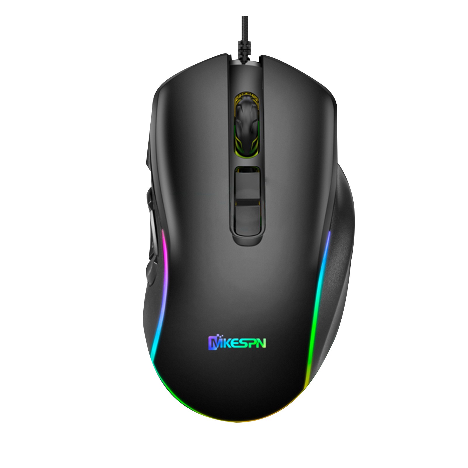 Game professional computer mouse 10-key RGB wired mouse 6 DPI ergonomic ...