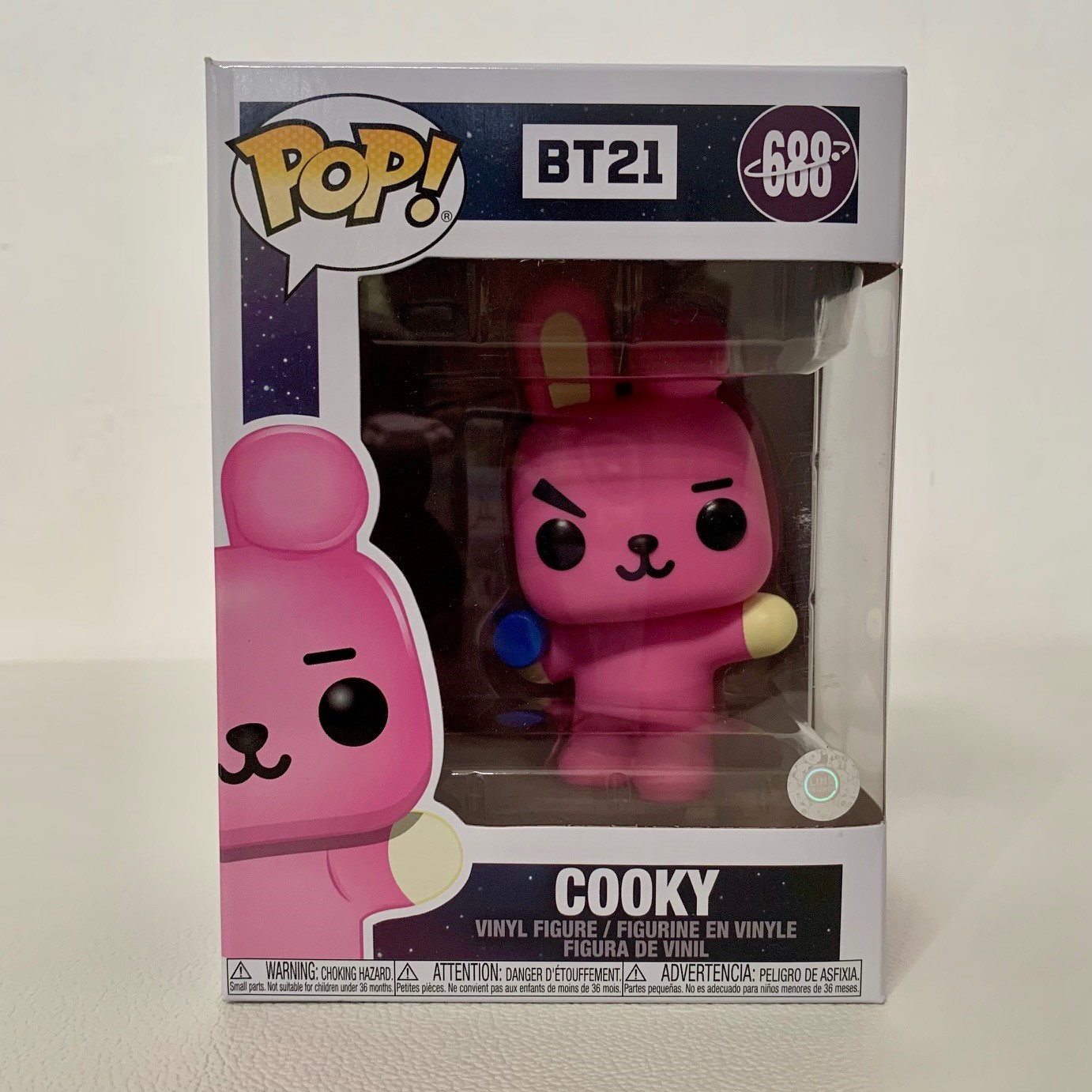 jord kaste støv i øjnene fly ORIGINAL BTS BT21 FUNKO POP 688 COOKY JUNGKOOK (ACTUAL PHOTO) FREE 0.50mm  THICK Funko Pop Protector / with GOLD SEAL of AUTHENTICITY / Purchased in  United States | Lazada PH