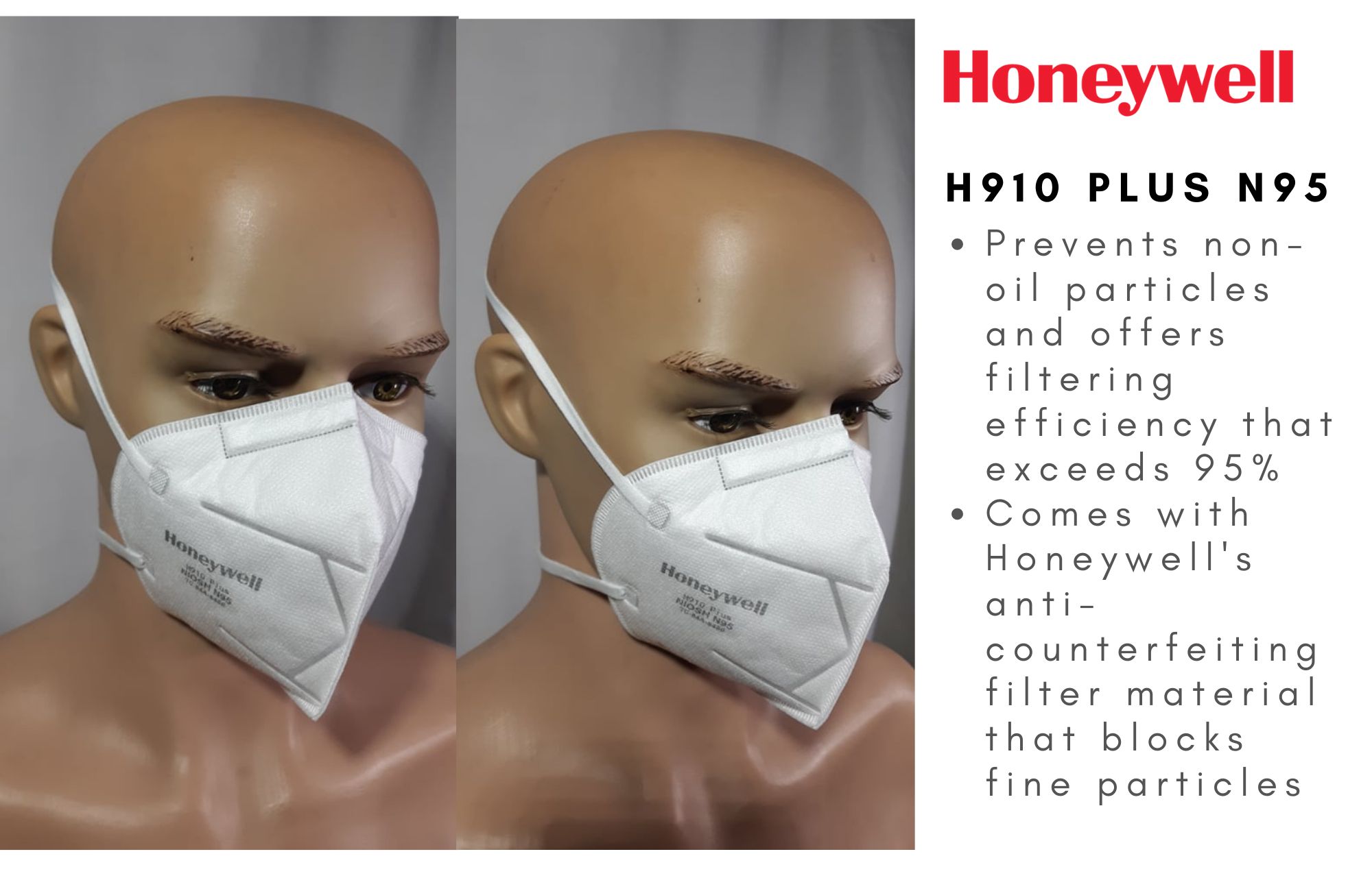 Honeywell H910 Plus Face Mask NIOSH Approved Lazada PH