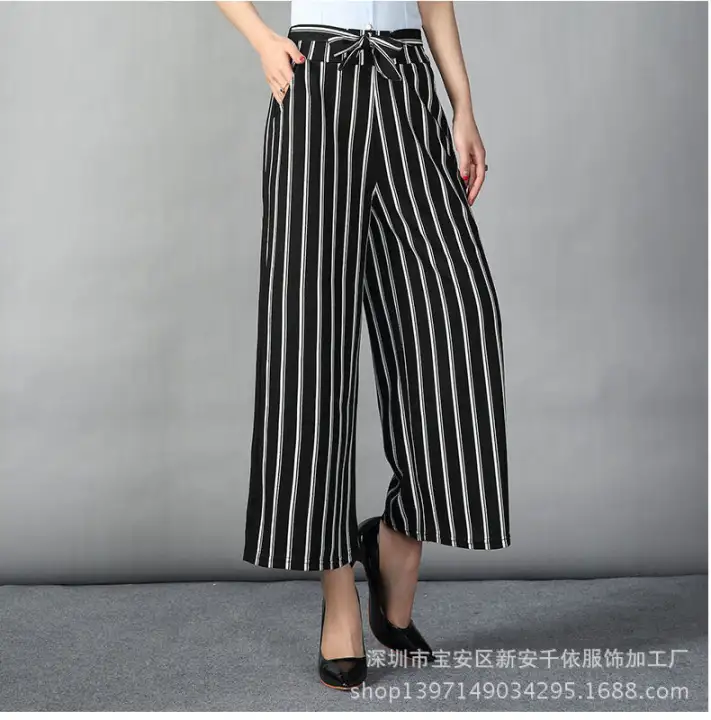 stripes square pants