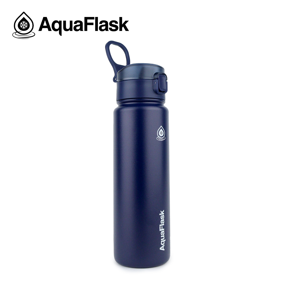  ThermoFlask Double Wall Vacuum Insulated Stainless Steel 2-Pack  of Water Bottles, 24 Ounce, Mayan Blue/Black: Home & Kitchen