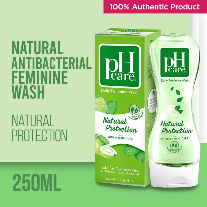 PH Care Feminine Wash Natural Protection 250 ML Lazada PH