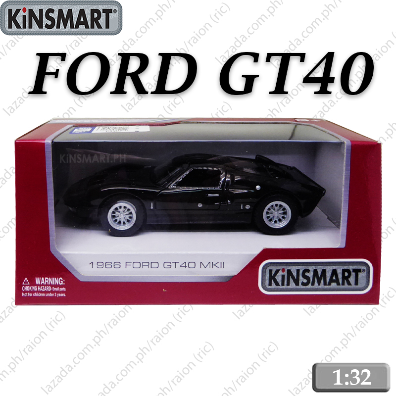 Kinsmart 1:32 1966 Ford GT40 MKII Diecast Collectible Vehicles Model Toy  Car RIC (19078) Raion Die Cast Vehicle Toys Cars for Boys and Toy for Kids  | Lazada PH