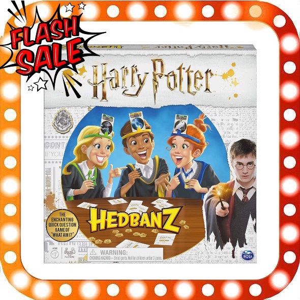 flash sales ⚡HedBanz Harry Potter Party Game for Kids Headbanz Harry Potter Edition⚡ Lazada PH