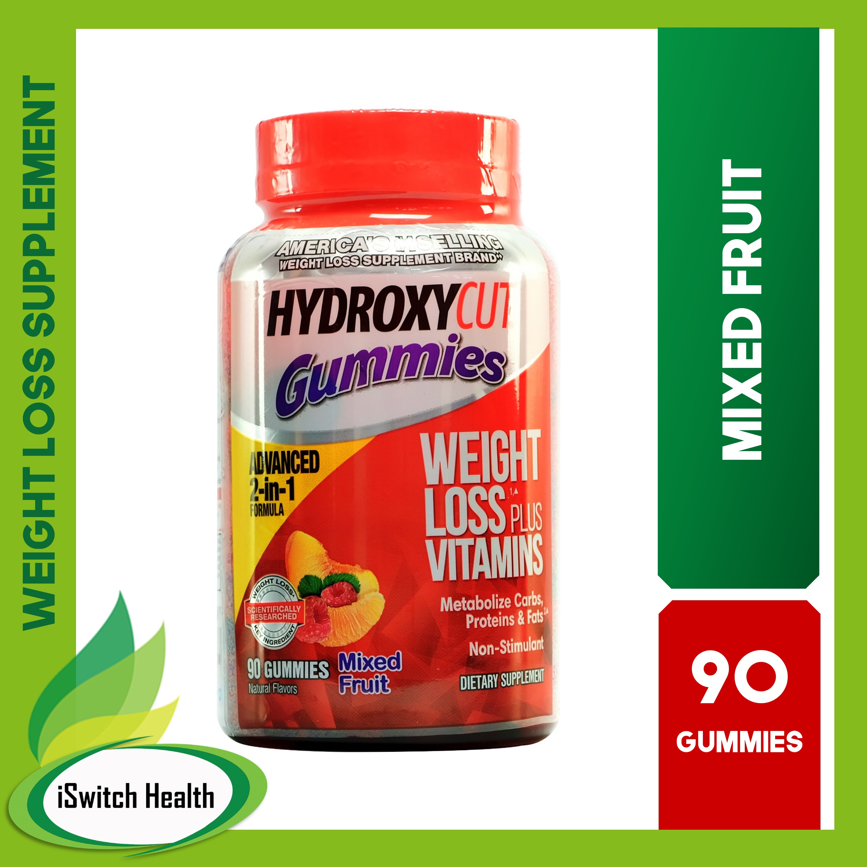MuscleTech Hydroxycut Hardcore Gummies 90 Gummies Mixed Fruit Lazada PH