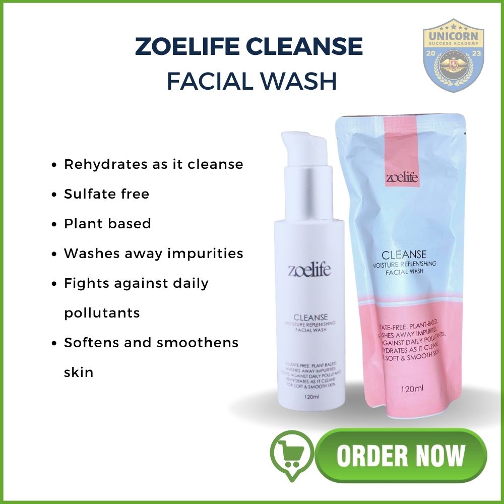 Zoe Life Cleanse Facial Wash Lazada PH