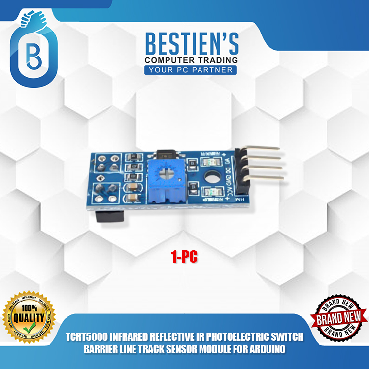 TCRT5000 INFRARED REFLECTIVE IR PHOTOELECTRIC SWITCH BARRIER LINE TRACK ...