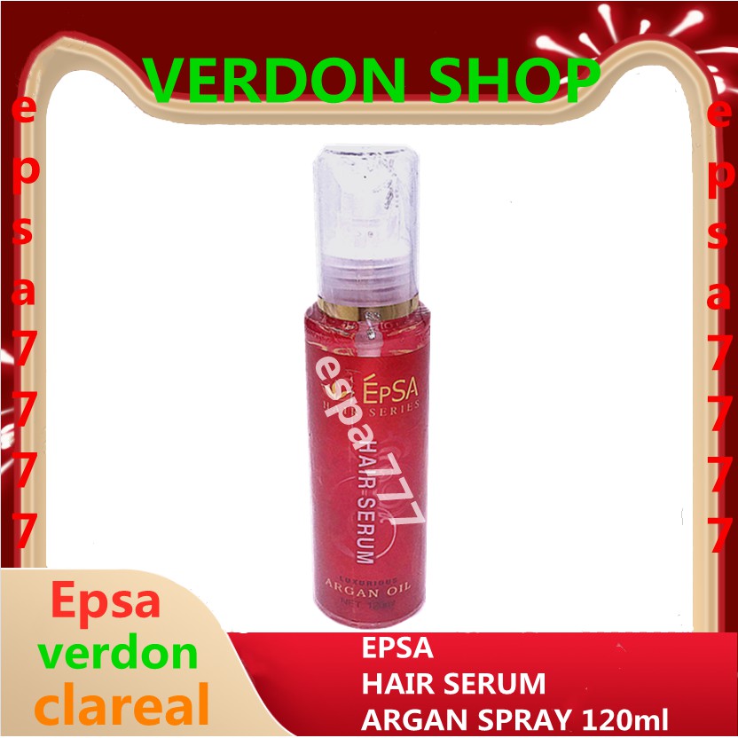 EPSA HAIR SERUM ARGAN SPRAY 120ml 1014B Lazada PH
