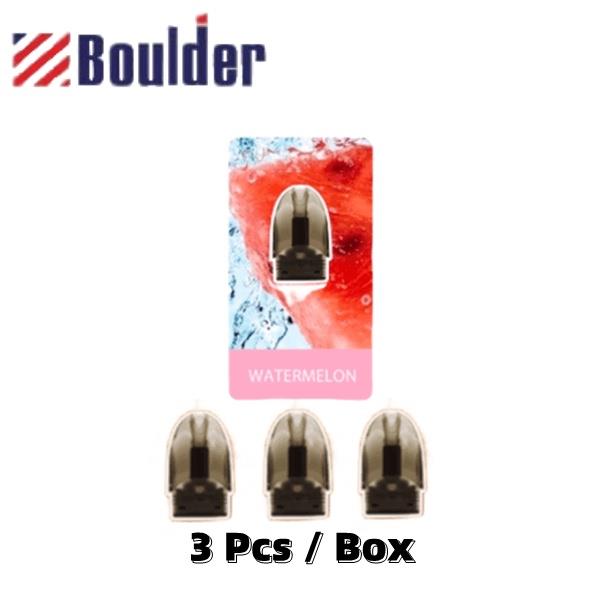 High quality Boulder vape pods 12 flavors fruit tobacco FRESH RED