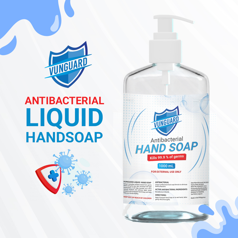 ANTIBACTERIAL LIQUID HAND SOAP 1000mL Pump Lazada PH