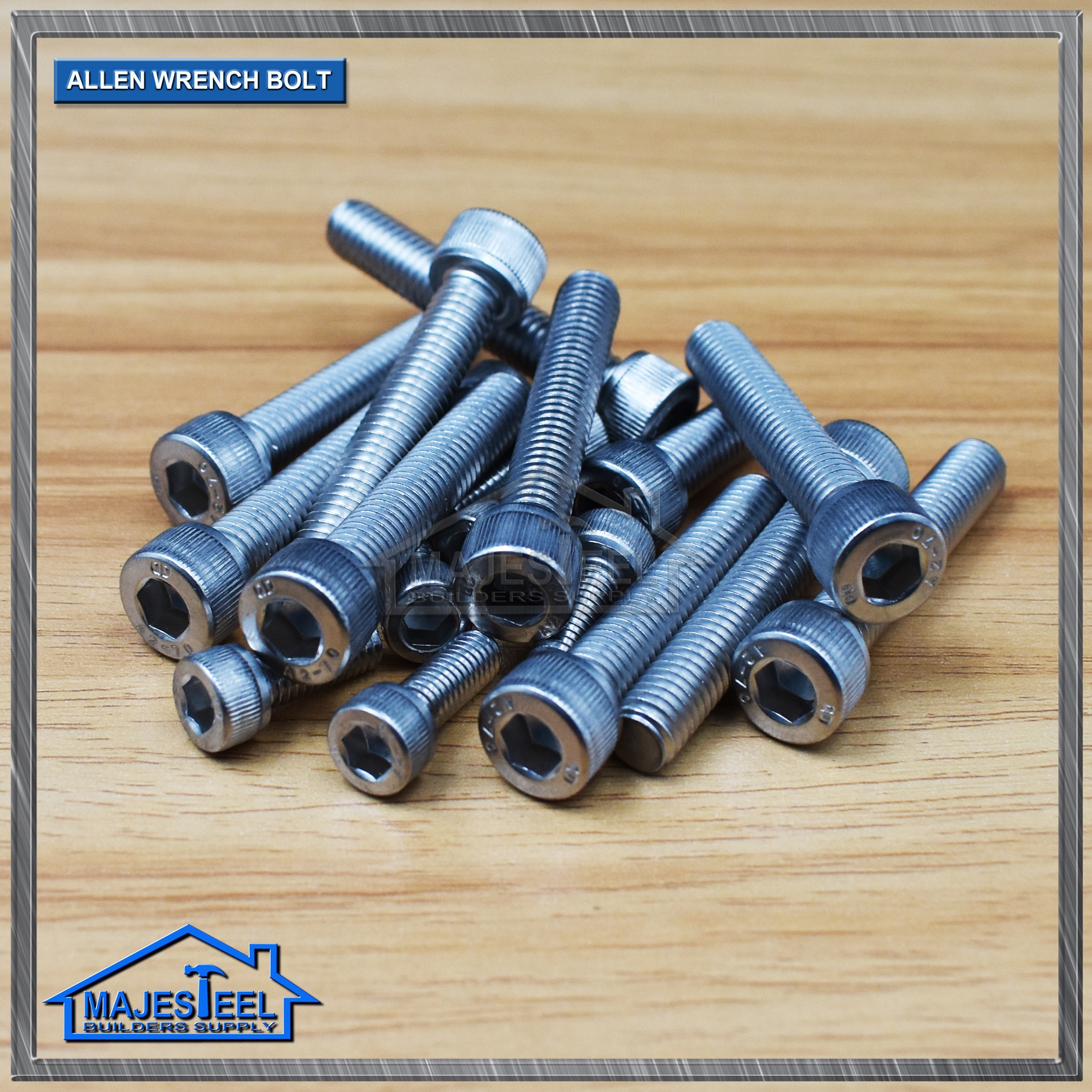 10PCS Stainless Steel Allen Bolt Hexagon Hex Socket Cap Head Screw