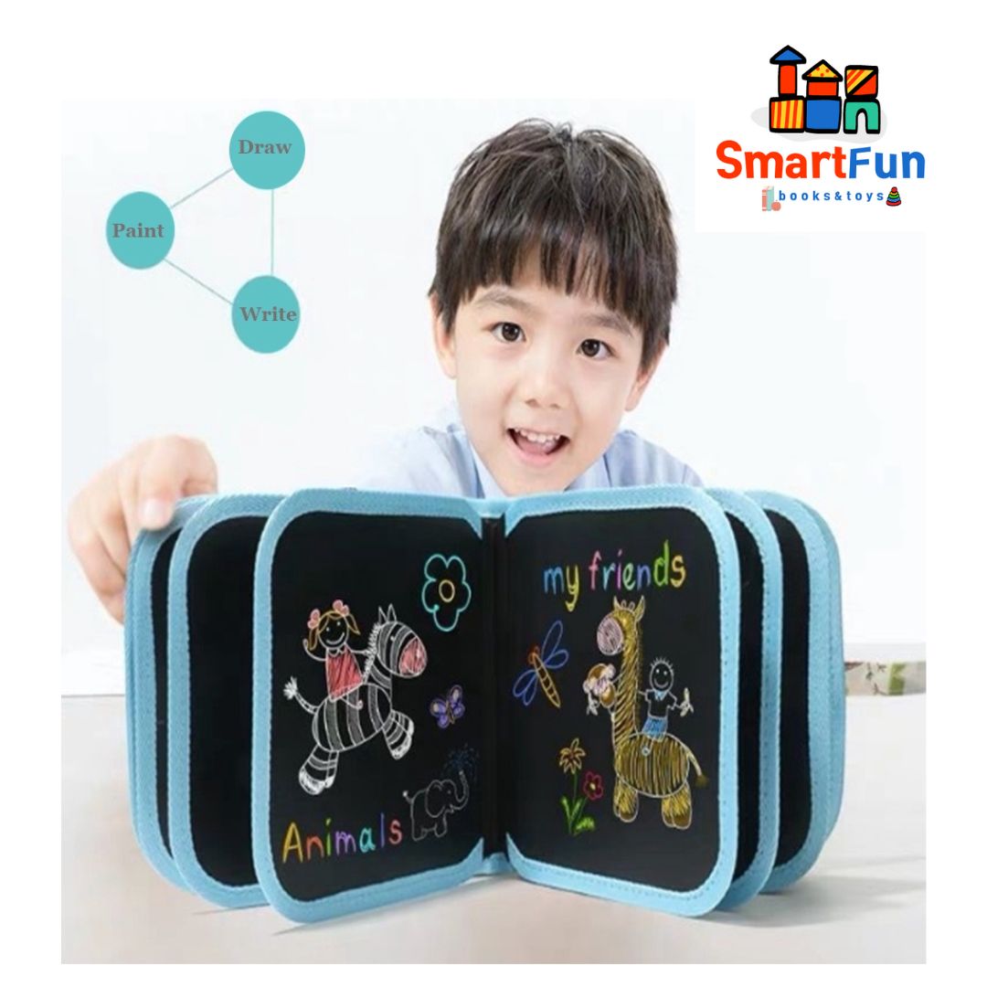 Educational Drawing Board Erasable Easy to Clean Doodle Board Early