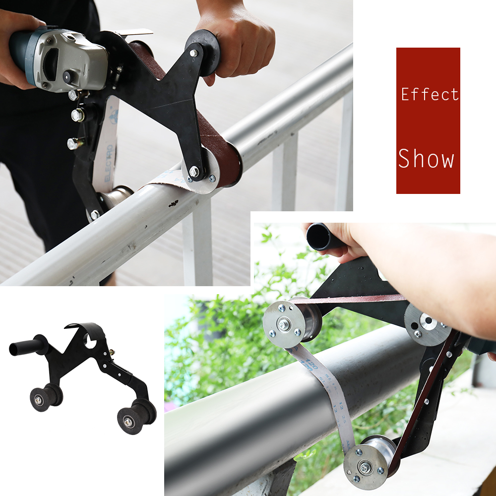 KKmoon Multifunctional Iron Angle Grinder Sanding Belt Adapter Accessories of Sanding Machine Grinding Polishing Machine