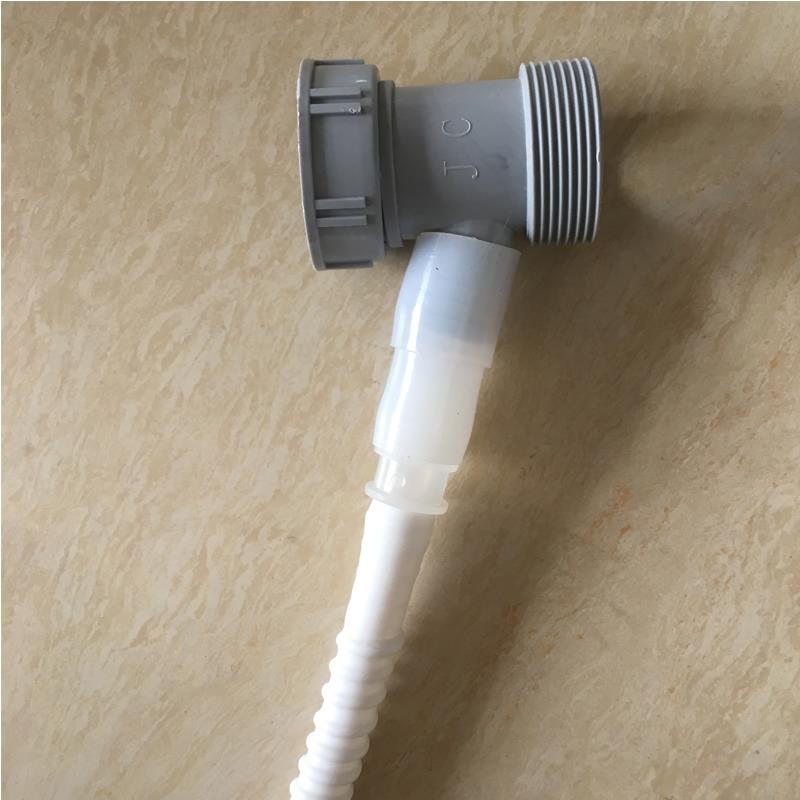 Dishwasher drain pipe reducer joint sewage disposal adapter hard pipe
