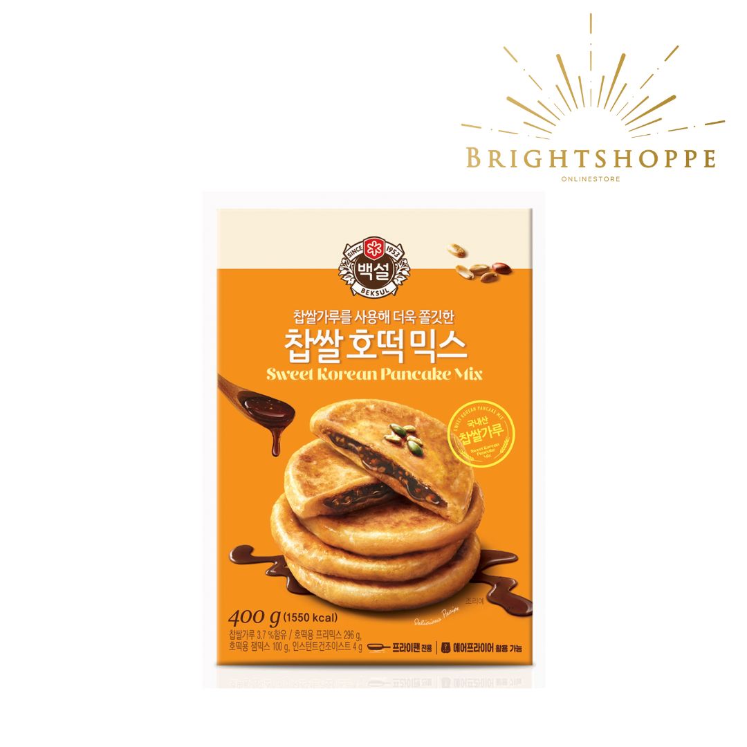 CJ BEKSUL HOTTEOK KOREAN PANCAKE MIX 400G KOREAN FOOD KOREAN PANCAKE