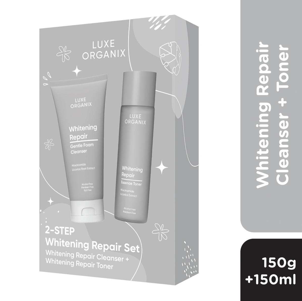 LUXE ORGANIX 2-Step Whitening Repair Set - Lazada | Lazada PH