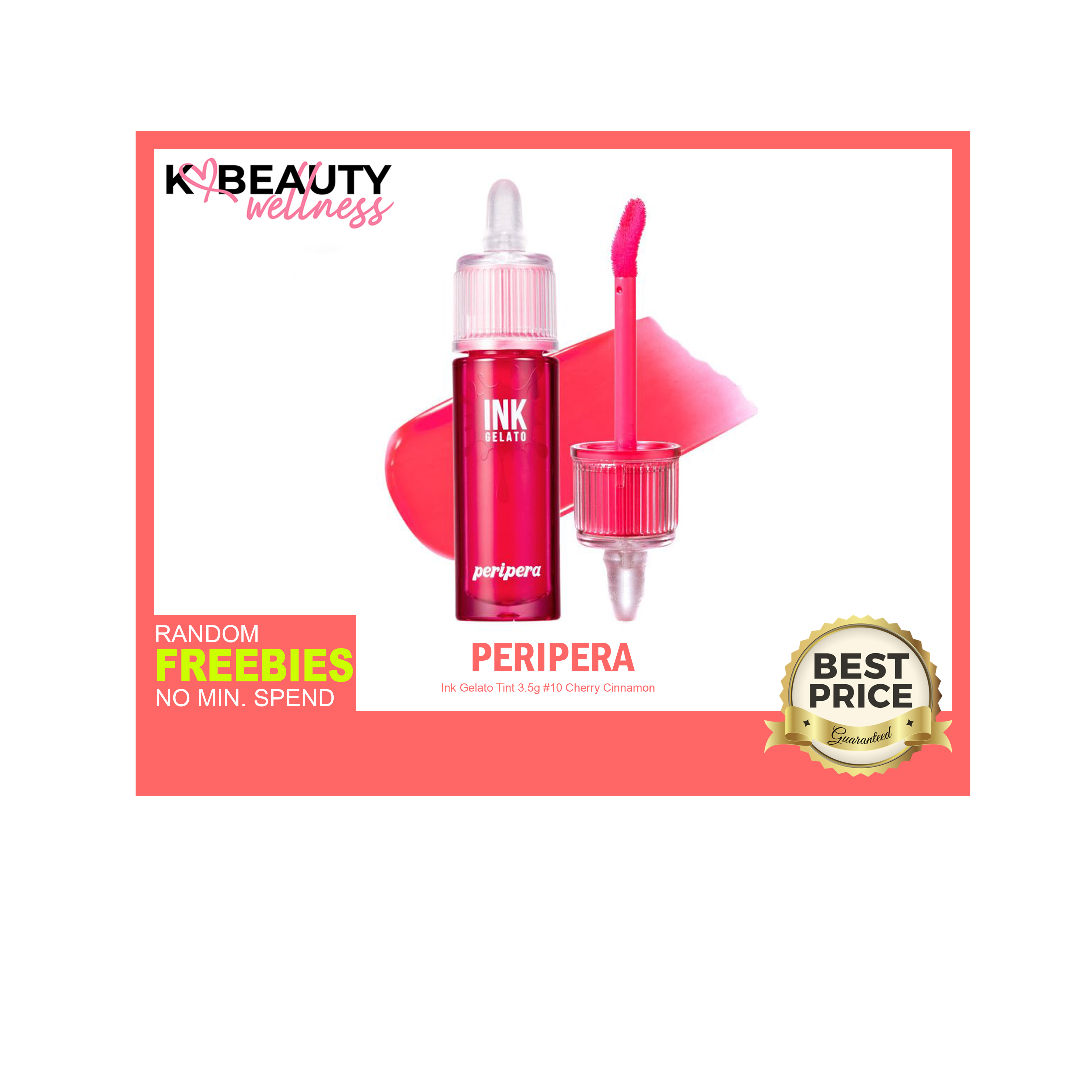 PERIPERA Ink Gelato Tint 3.5g - 010 Cherry Cinnamon | Lazada PH