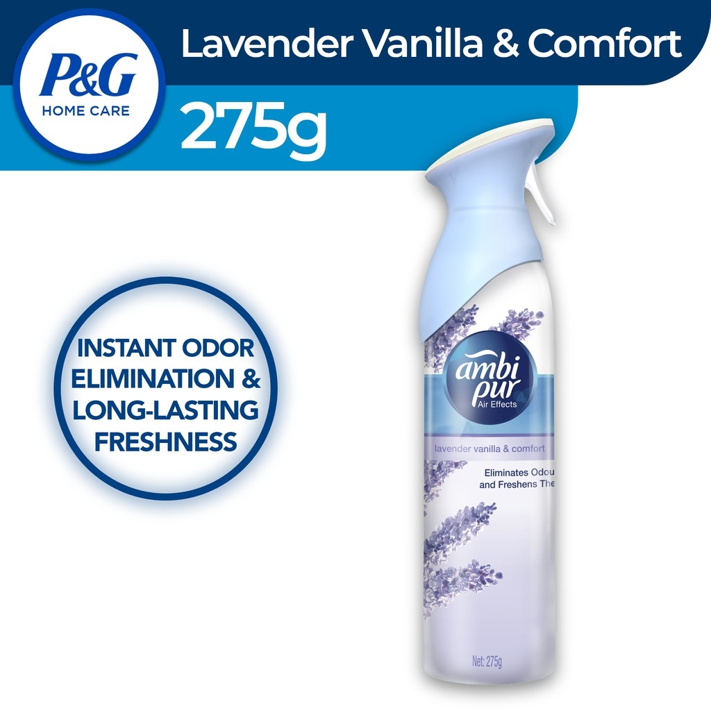 Ambi Pur Air Effects Spray Lavender Vanilla and Comfort Room Air