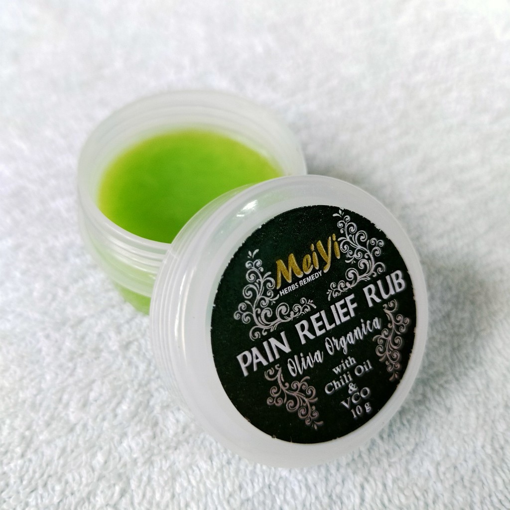 Meiyi Pain Relief Rub (10gsmall) Lazada PH