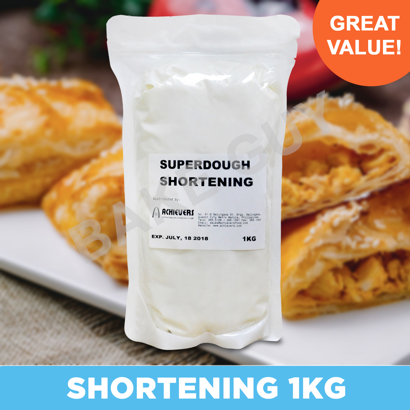Shortening for Baking 1kg Superdough Lazada PH