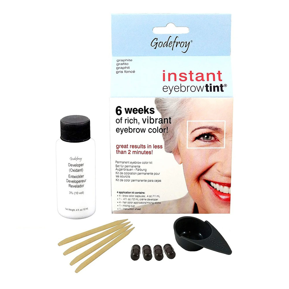 Godefroy Instant Eyebrow Tint 1 Application Kit Graphite Lazada PH