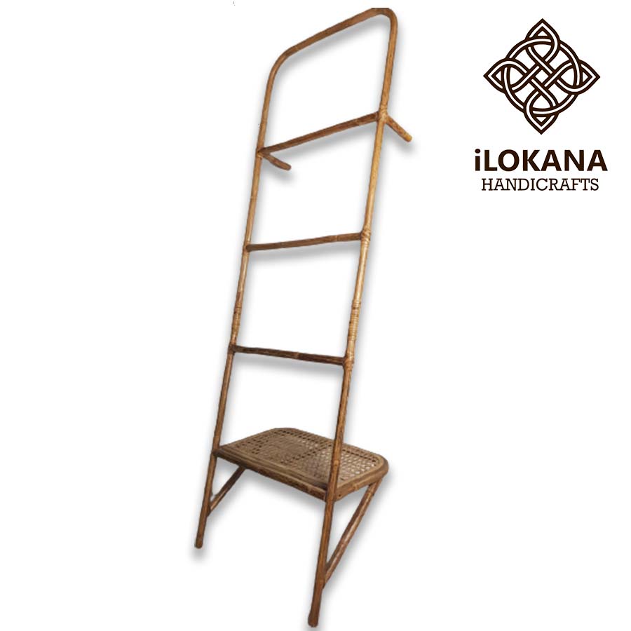 Rattan Leaning Towel Ladder for Photoshoot Lazada PH