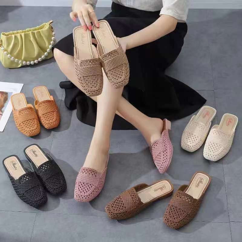 Half Shoes For Women Flat Sandals For Women | Lazada Ph