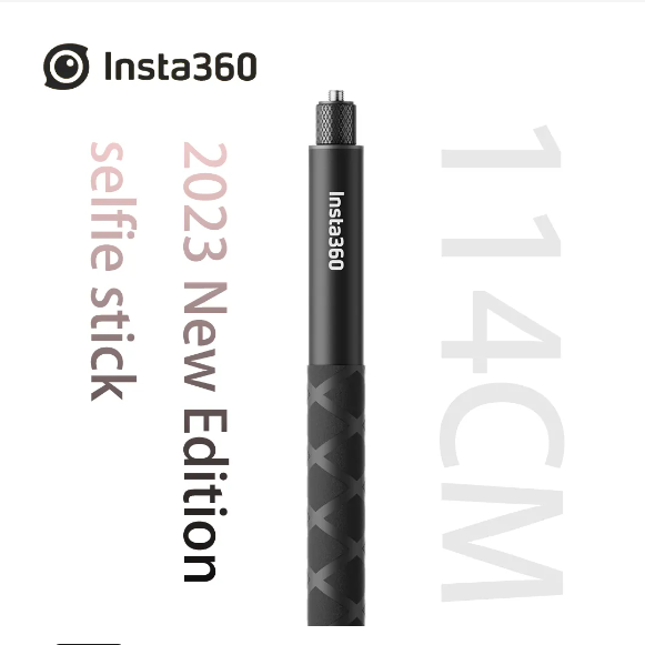 Invisible Selfie Stick 1/4 Inch Screw 23.5cm-120cm Adjustable Length for  Insta360 ONE X/ ONE/ EVO/ONE R/ ONE X2 Camera 