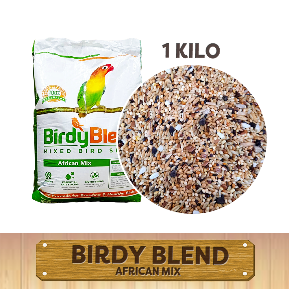 1kg Birdy Blend Mixed Bird Seeds (African Mix) Lazada PH